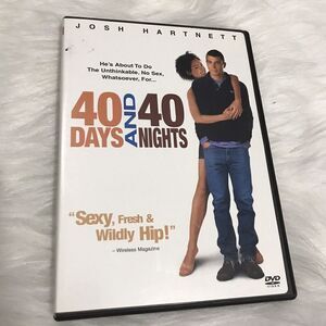 40 Days and 40 Nights (DVD, 2002)                            LIKE NEW (Preowned)